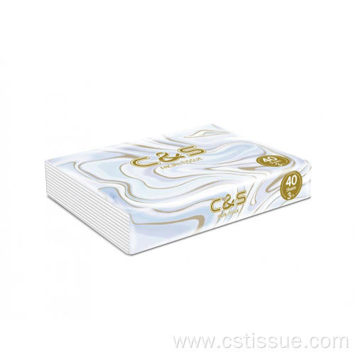 3 Ply 40 Sheets Facial Tissue Travel